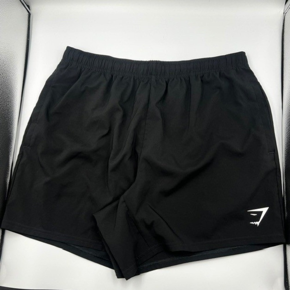 Gymshark Men's Large Black Athletic Gym Training 5.5" Arrival Shorts